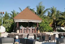 海滩酒吧美食图片