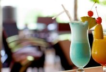 泳池酒吧美食图片