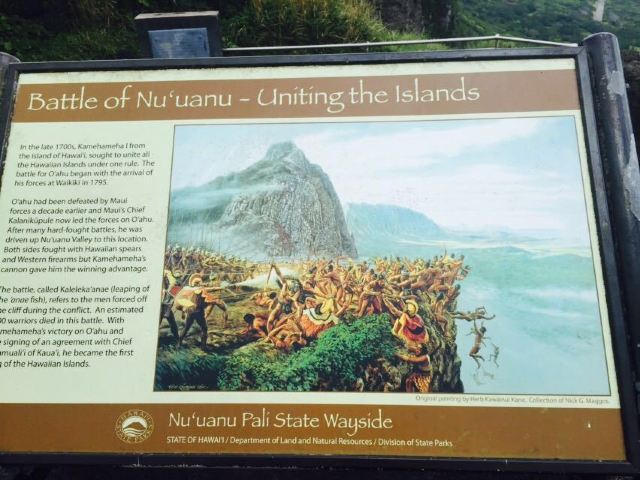 Nu'uanu Pali Lookout