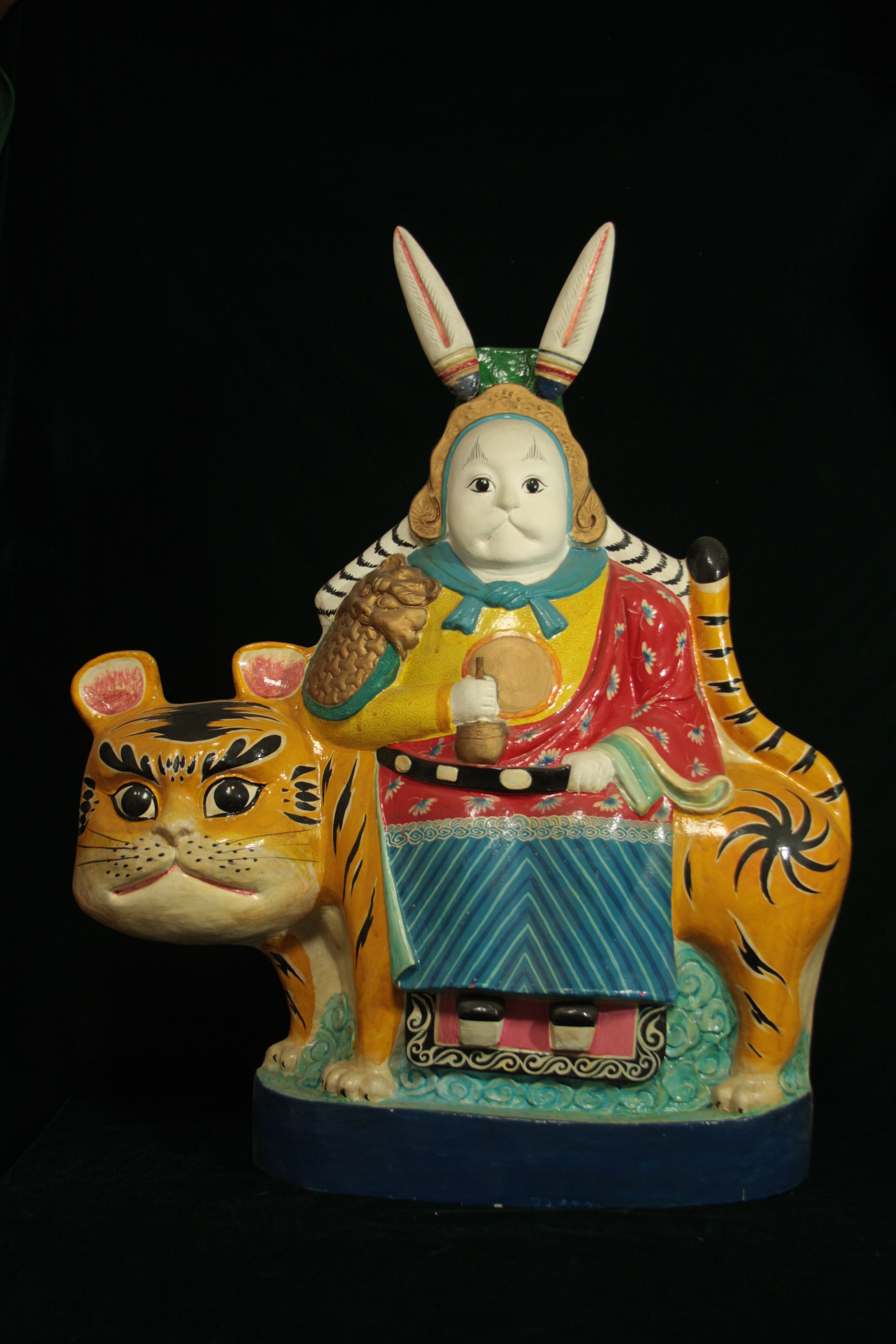 北京彩塑"兔儿爷"代表性传承人—双彦