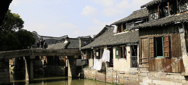 乌镇东栅河畔隐居图片