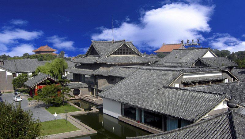 曲阜阙里宾舍外景图
