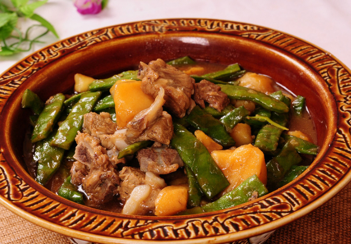 排骨炖豆角