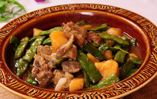 排骨炖豆角