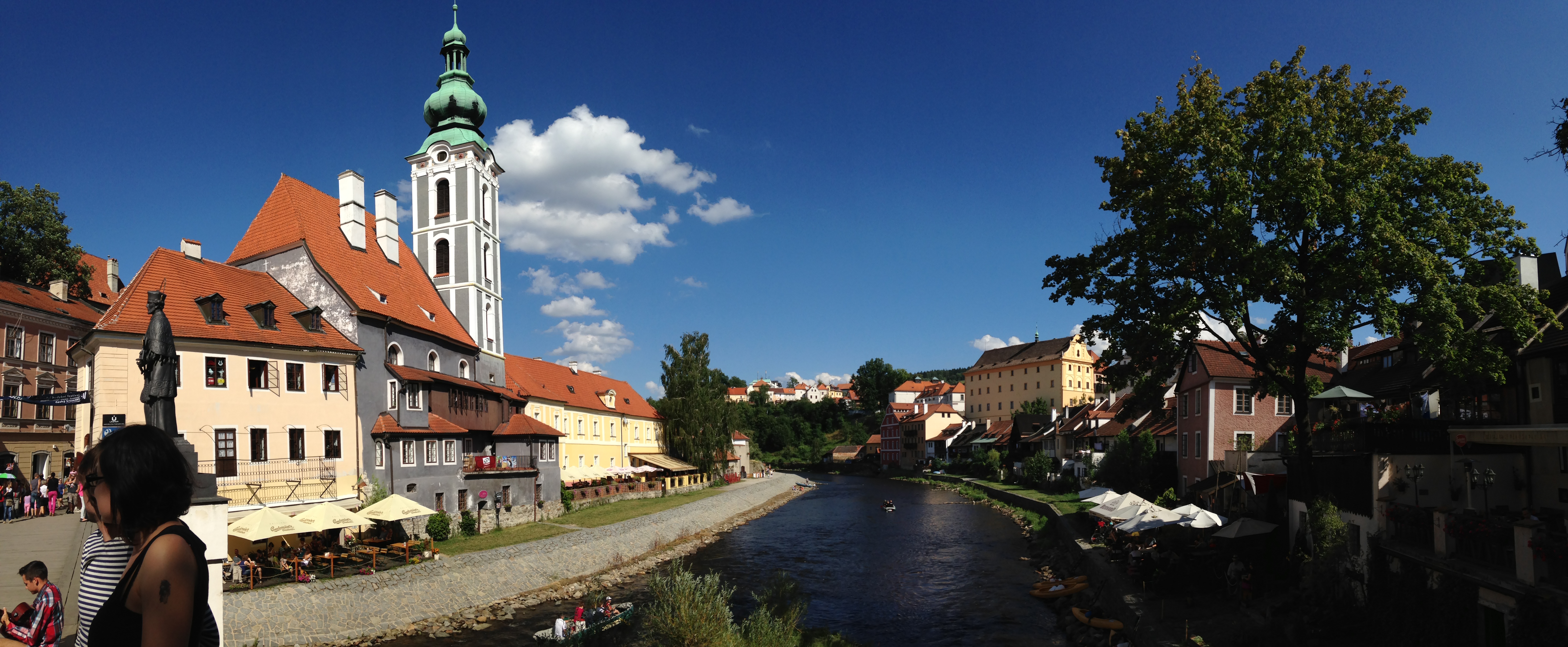 情迷东欧——迷人的小镇 克鲁姆洛夫 克鲁姆洛夫是捷克共和国的一个小城镇，有14,100名居民，位于南