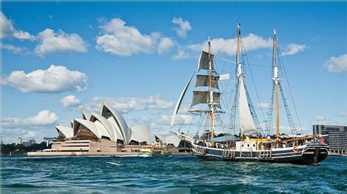 Sydney Habour Tall Ship Cruises