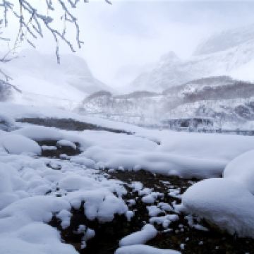 长白山北坡景区图片