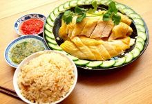 新加坡美食图片-海南鸡饭