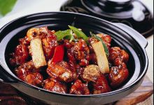台北美食图片-台式三杯鸡