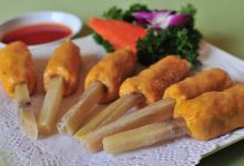 胡志明市美食图片-甘蔗虾