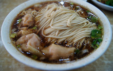 虾籽饺面