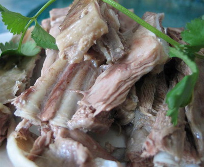 清蒸羊羔肉
