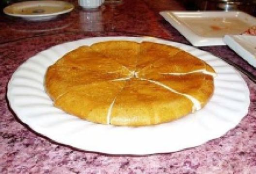 九寨沟美食图片-青稞饼