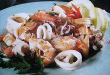威尼斯美食图片-什锦海鲜沙拉