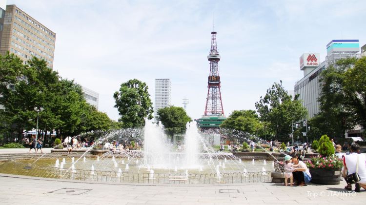 Odori Park(Central location, vibrant events, and greenery)