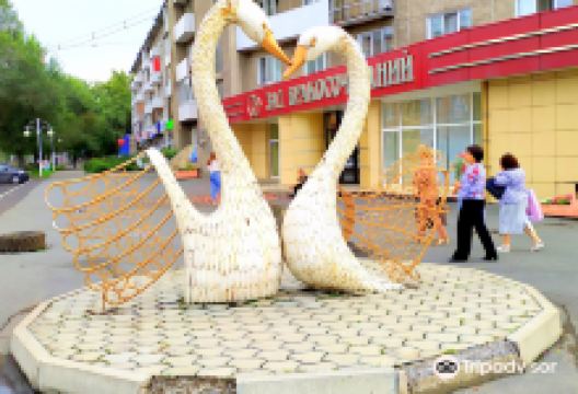 Sculpture Swans景点图片