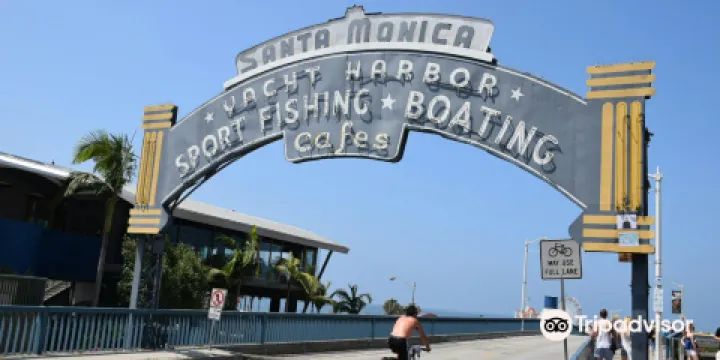Santa Monica Yacht Harbor Sign