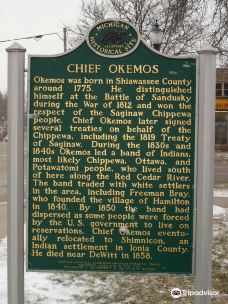 Okemos Village Historical Marker-奥克莫斯