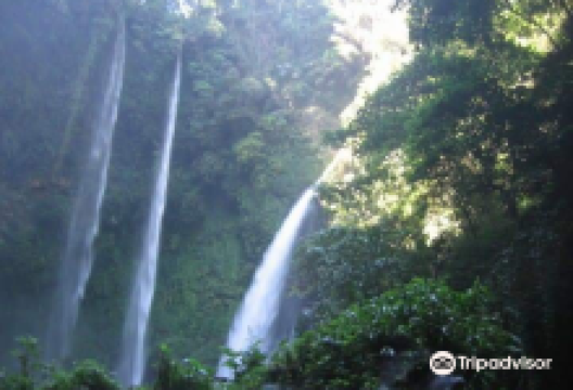 Tekaan Telu Waterfall景点图片