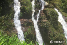 Salto do Itiquira waterfall景点图片