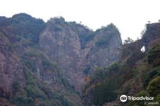 Kehogi Bridge Siawase no Kane Heart Rock Viewspot-八女市