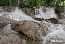 Pha Tad Waterfall景点图片
