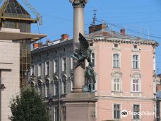Adam Mickiewicz Monument-利沃夫