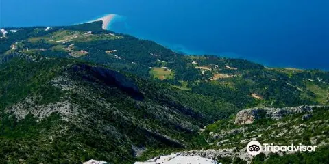 Golden horn from above