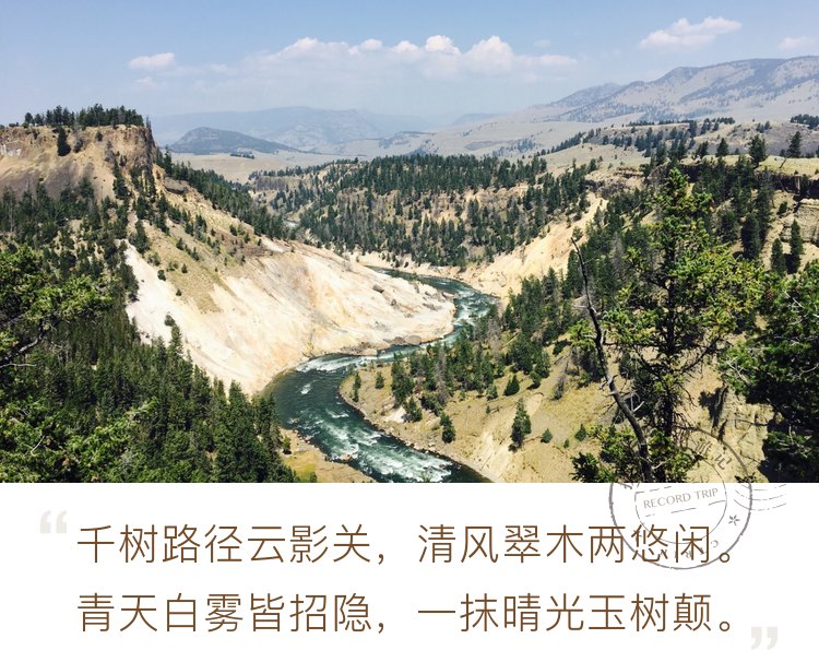 黄石第二日：动物、瀑布、溪流、峡谷