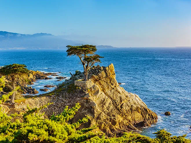 【金榜怡享】私家包团 | 洛杉矶往返 旧金山+优胜美地国家公园+圣克鲁兹蒸汽小火车+17哩湾+赫氏古堡+圣塔莫妮卡 5日游